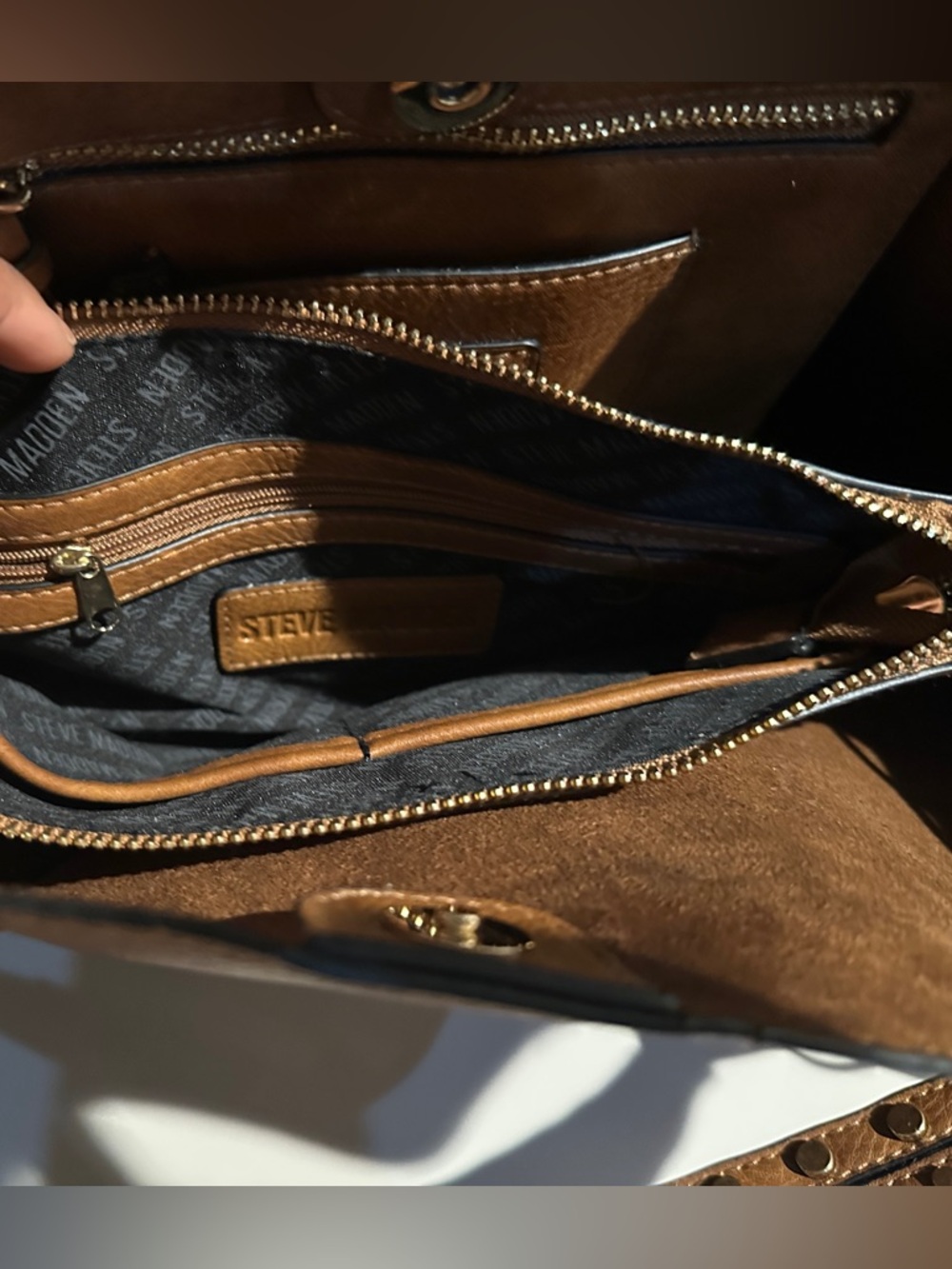 Steve Madden Brown Shoulder Bag - Picture 8 of 10
